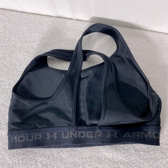 Under Armour Women's Black Compression Sports Bra M - Picture 9 of 11